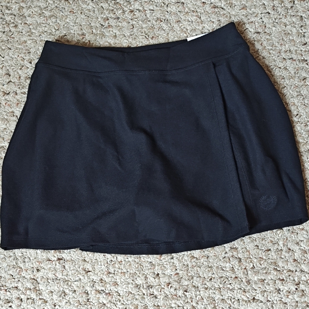 PINK Victoria's Secret Black Tennis Skort